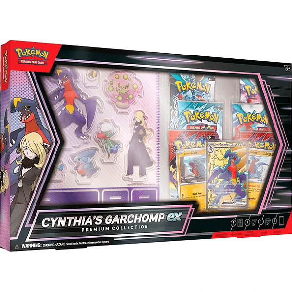 Pokemon TCG Cynthia's Garchomp ex Premium Collection English