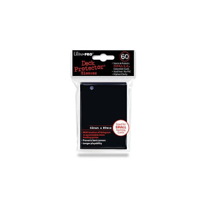 Ultra Pro - Protectores Cartas Negro Tamaño Small (x60)
