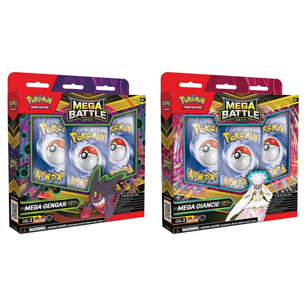 TCG Pokemon October Deluxe Battle Decks Español Mega Gengar