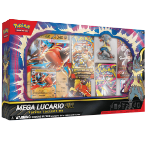 TCG Pokémon Mega Lucario ex Figure Collection Inglés