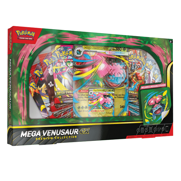 TCG Pokémon Mega Venusaur ex Premium Collection Ingles