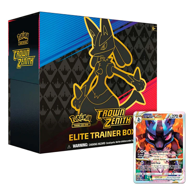 Pokemon TCG Crown Zenith Elite Trainer Box
