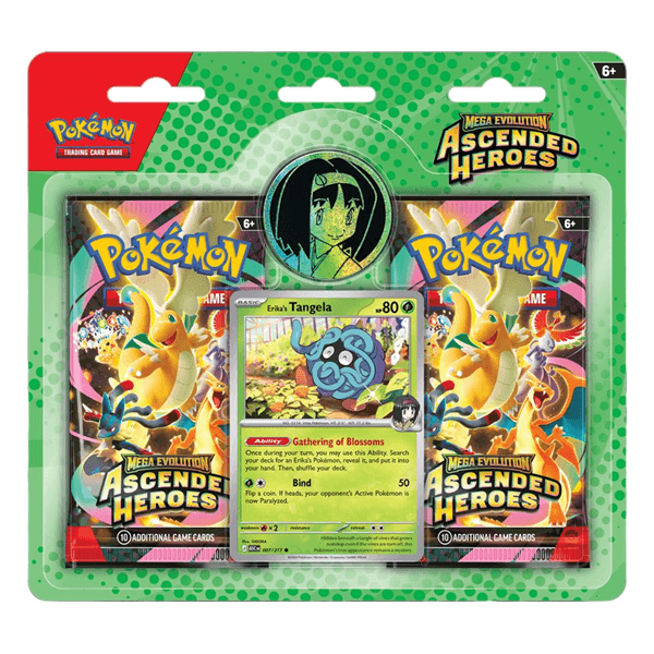Pokémon TCG Ascended Heroes Collection Erika/Larry Español