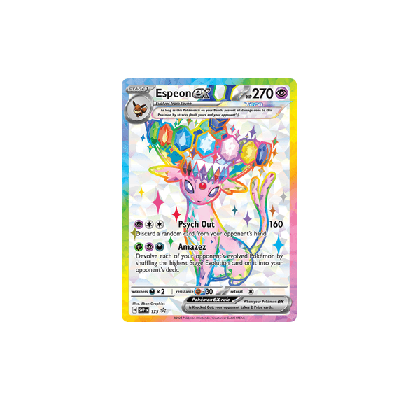 Espeon ex SVP ES 175 Promo