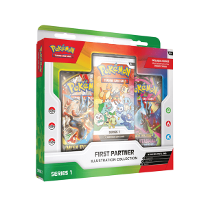 Pokemon TCG First Partner Illustration Collection (Q1 2026) Español