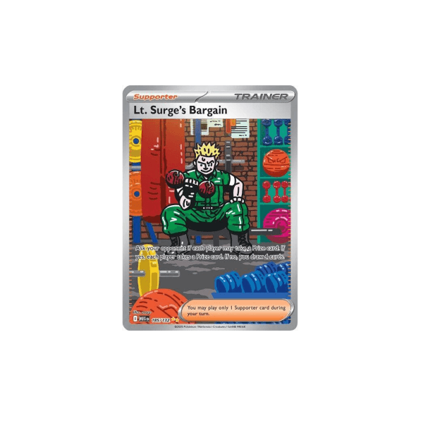 Lt. Surge's Bargain - 185/132 - ME01: Mega Evolution (MEG)