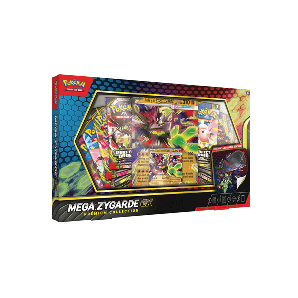 Mega Zygarde Ex Collection Pokémon TCG Mega Zygarde EX Premium Collection Español