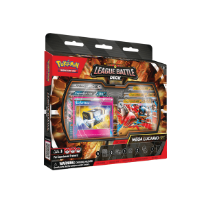 Pokémon TCG Mega Lucario Ex League Battle Deck Español
