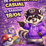 Cupo Torneo Pokémon TCG Casual – 18/04