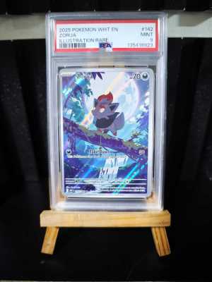 Zorua Illustration Rare WHT PSA MINT 9