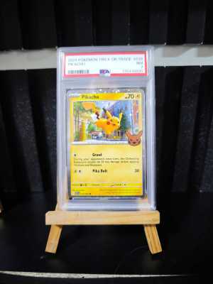2024 Trick or Trade Pikachu PSA NM 7