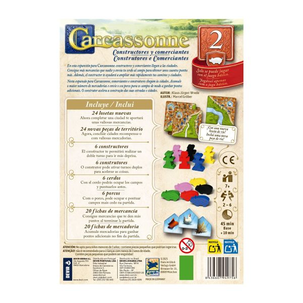 Carcassonne Contructores y Comerciantes Exp2