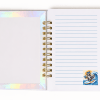 Cuaderno de Mapache Surfista Azul con Elastico