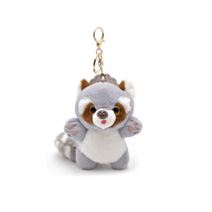 Llavero Peluche de Mapache Chibi