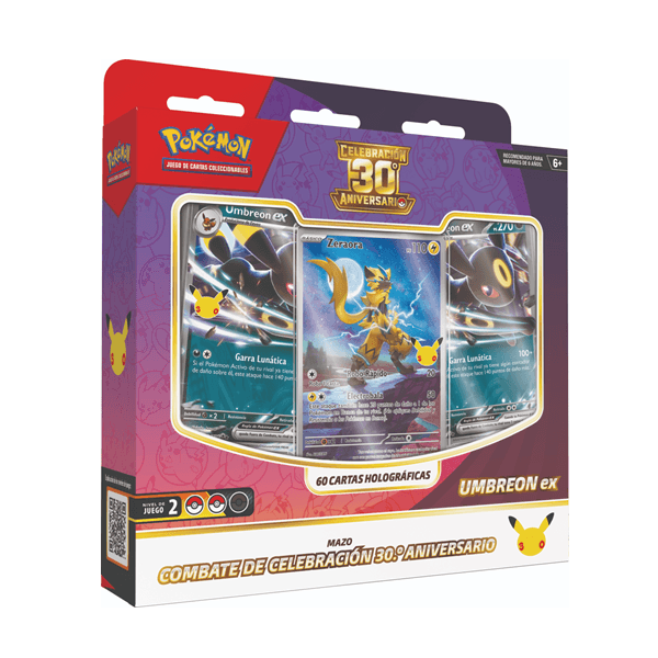 PREVENTA Pokémon 30 Aniversario Mazo de Combate Ingles