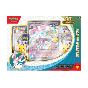 Sylveon ex Box PREVENTA Pokémon 30 aniversario Sylveon ex Box Ingles
