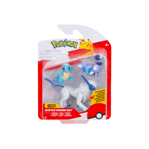 Pokemon Pack 3 Figuras - Squirtle + Absol + Skorupi