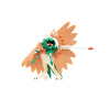 Figura Decidueye Pokémon Jazwares 11 cm con funciones de batalla