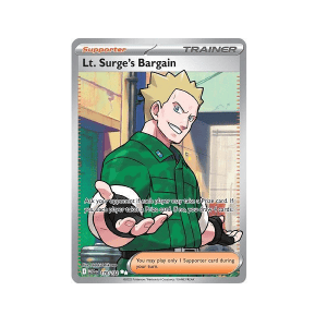 SURGE Lt. Surge's Bargain - 170/132 - ME01: Mega Evolution (MEG) ESP