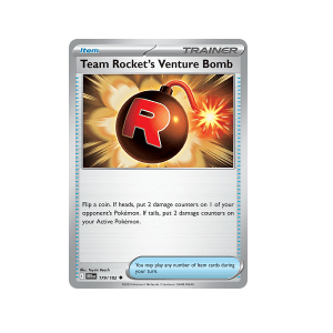 Team Rockey Venture bomb Item - Team Rocket's Venture Bomb