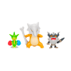 marowak1 Pokemon Pack 3 Figuras - Roselia + Marowak + Perrserker