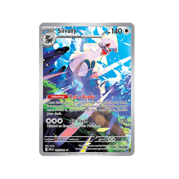 Silvally - 095/084 - ME05: Pitch Black (PBL)