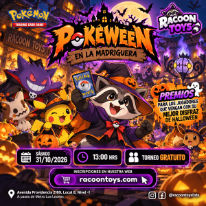 Torneo Pokémon TCG Pokeween en la Madriguera
